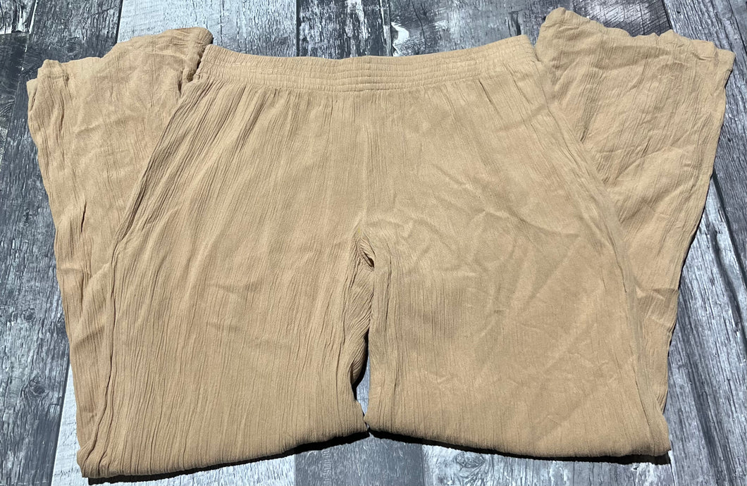 Babaton tan crop pants - Hers size S