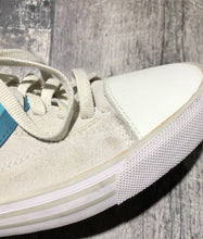 Load image into Gallery viewer, Diesel off white/blue sneakers - Hers size 7
