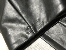 Load image into Gallery viewer, Babaton black fake leather leggings - Hers size 10
