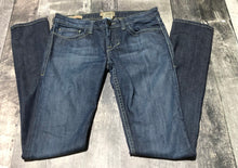 Load image into Gallery viewer, William Rast dark blue low rise skinny jeans - Hers size 27

