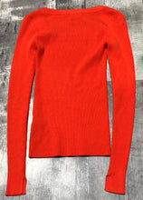 Load image into Gallery viewer, All Saints orange long sleeve - Hers size XS
