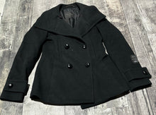 Load image into Gallery viewer, Talula black wool coat - Hers size XXS
