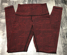 Load image into Gallery viewer, lululemon black/red high rise leggings - Hers size 6
