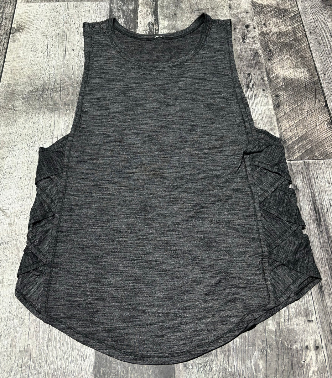 lululemon dark grey tank top - Hers size approx S