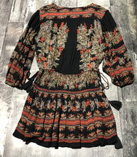 Load image into Gallery viewer, Free People black/orange/green dress - Hers size S

