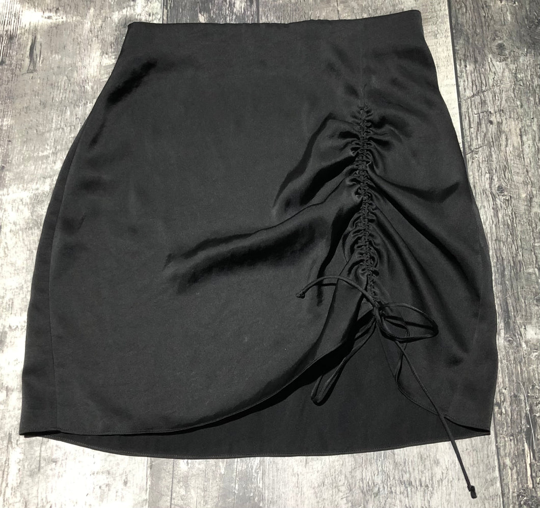 Wilfred black satin mini skirt - Hers size 0