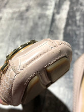 Load image into Gallery viewer, Michael Kors pink/gold flats - Hers size 7.5
