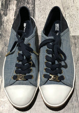 Load image into Gallery viewer, Michael Kors blue sneakers - Hers size 7
