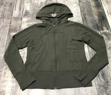 Load image into Gallery viewer, lululemon green zip up sweater - Hers size 6
