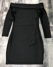 Load image into Gallery viewer, Reiss black off the shoulder dress - Hers size 6
