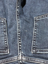 Load image into Gallery viewer, Banana Republic dark blue mid rise straight leg jeans - Hers size 30
