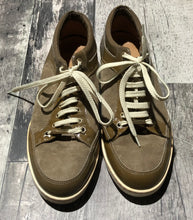 Load image into Gallery viewer, Jimmy Choo brown/cream sneaker - Hers size 37
