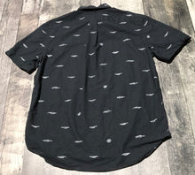 Load image into Gallery viewer, Rag &amp; Bone black/white button up shirt - His size M

