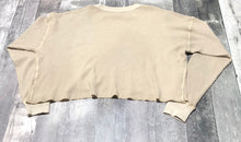 Load image into Gallery viewer, Tna beige waggle crop long sleeve - Hers size M
