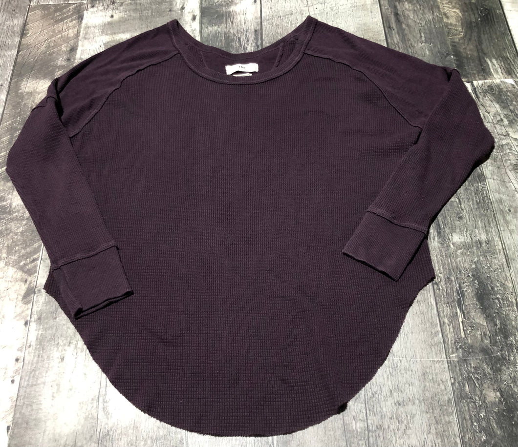 Tna dark purple 3/4 sleeve shirt - Hers size XS