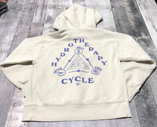 Load image into Gallery viewer, TNA cream/purple hoodie - Hers size 1
