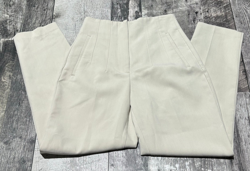 Zara cream high rise pants - Hers size XS