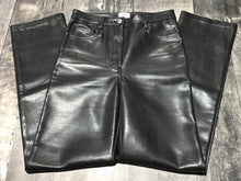 Load image into Gallery viewer, Wilfred black high rise fake leather pants - Hers size 2
