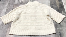 Load image into Gallery viewer, Michael Kors cream knit heavy knit cardigan - Hers size M
