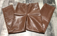 Load image into Gallery viewer, Wilfred brown high rise fake leather pants - Hers size 4
