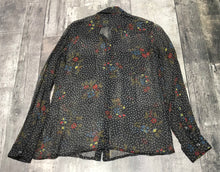 Load image into Gallery viewer, Diesel sheer black long sleeve button up - Hers size S

