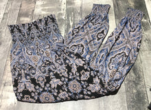 Load image into Gallery viewer, Free People black/blue/pink strapless jumpsuit - Hers size S
