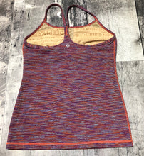 Load image into Gallery viewer, lululemon red/blue/purple tank top - Hers size 6
