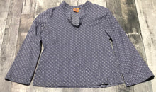 Load image into Gallery viewer, Tory Burch blue/white oversized blouse - Hers size 8
