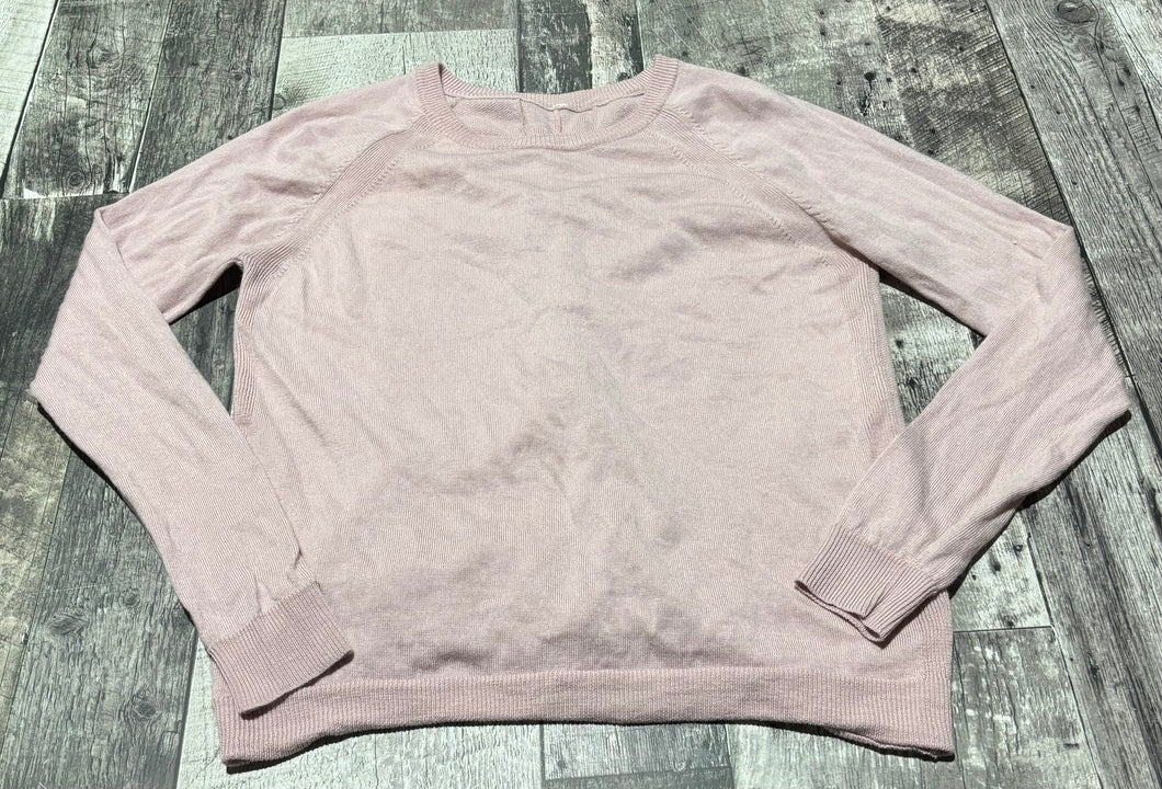 lululemon pink sweater - Hers size approx M