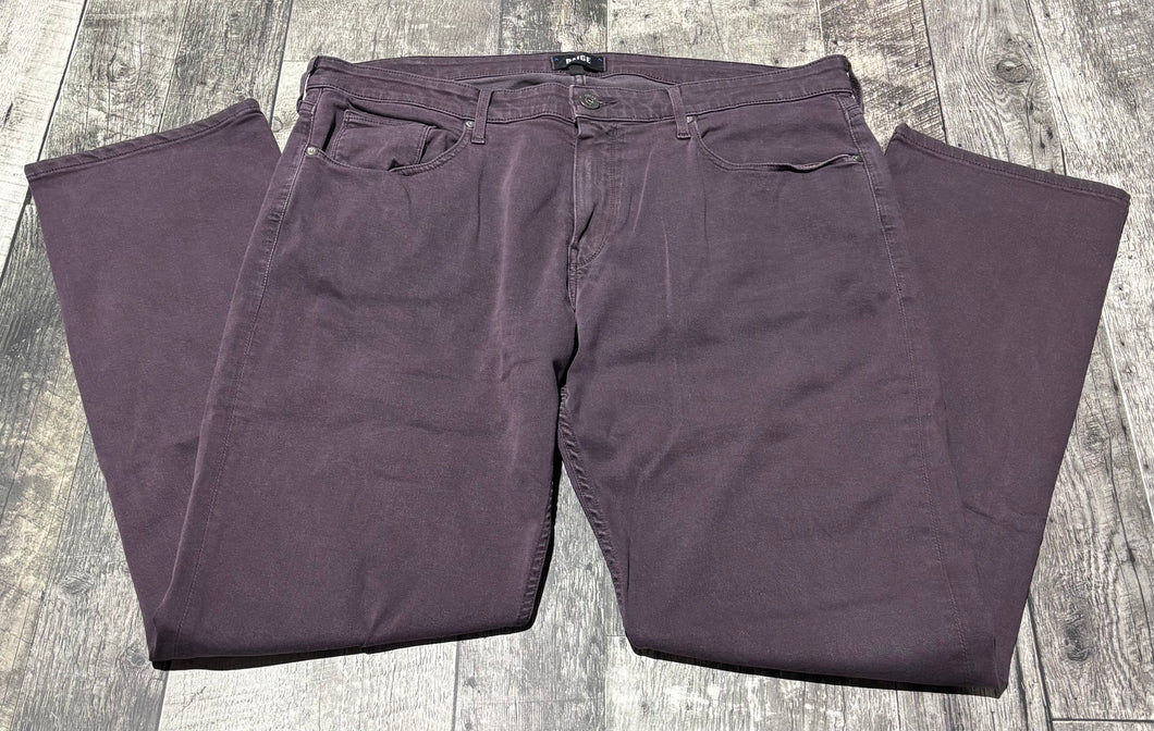Paige dark purple straight leg pants - His size 38