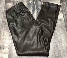 Load image into Gallery viewer, Gap dark brown high rise fake leather pants - Hers size 10 Tall
