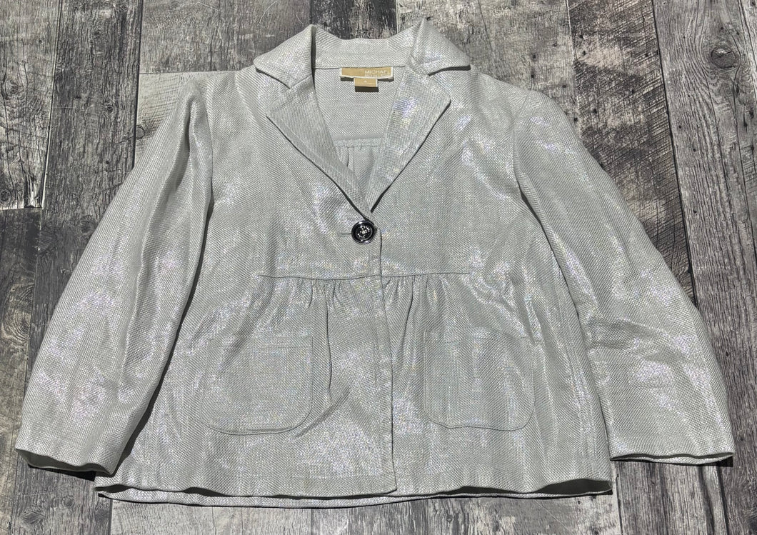 Michael Kors white silver blazer - Hers size 4