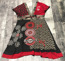 Load image into Gallery viewer, Desigual red/black dress - Hers size XL
