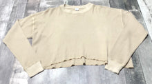 Load image into Gallery viewer, Tna beige waggle crop long sleeve - Hers size M
