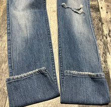 Load image into Gallery viewer, 7 for all mankind blue mid rise jeans - Hers size 28
