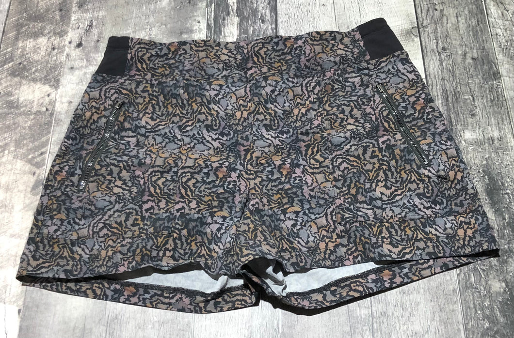 Athleta black/multi colour athletic shorts - Hers size 12