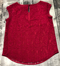 Load image into Gallery viewer, Joie red sleeveless lace blouse - Hers size XS
