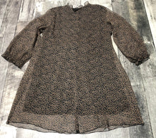 Load image into Gallery viewer, Zara black/brown sheer dress - Hers size S
