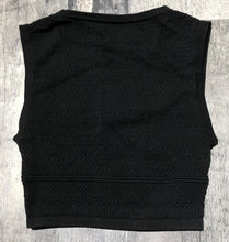 Load image into Gallery viewer, Babaton black crop top tank - Hers size S
