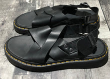 Load image into Gallery viewer, Dr.Martens black sandals - Hers size 11
