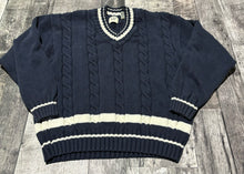 Load image into Gallery viewer, Gap navy/cream sweater - Hers size M
