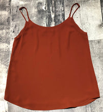 Load image into Gallery viewer, Babaton burnt orange tank top blouse - Hers size XXS
