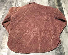 Load image into Gallery viewer, BDG mauve/cream button up light jacket - Hers size S
