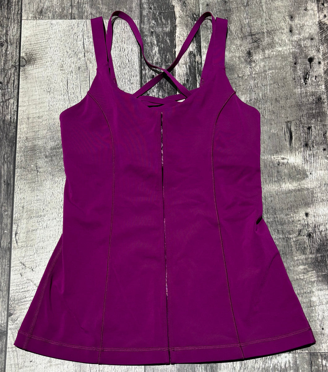 lululemon purple tank top - Hers size approx S