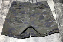 Load image into Gallery viewer, Anthropologie green/navy high rise shorts - Hers size 30
