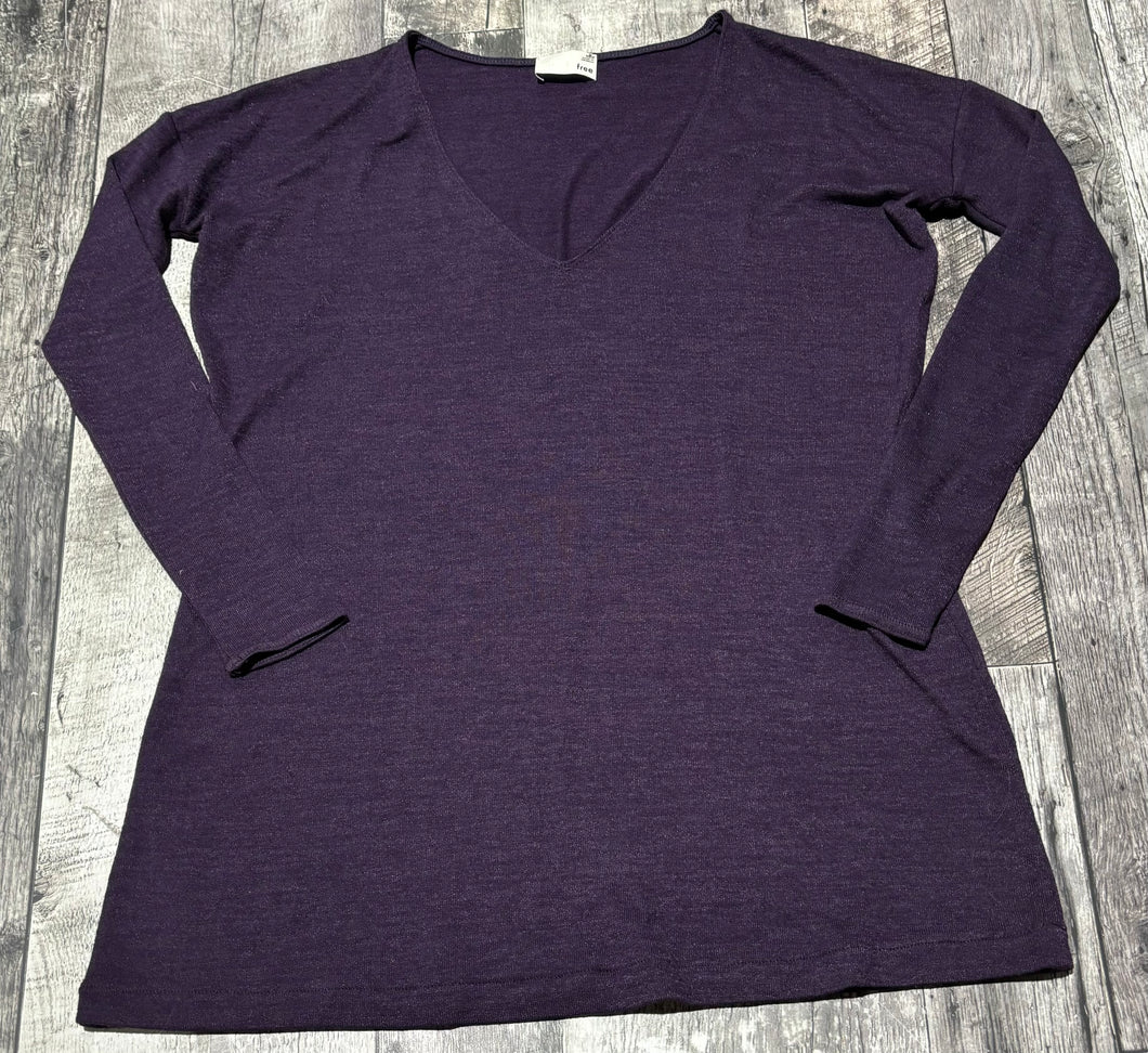 Wilfred Free purple long sleeve shirt - Hers size XXS