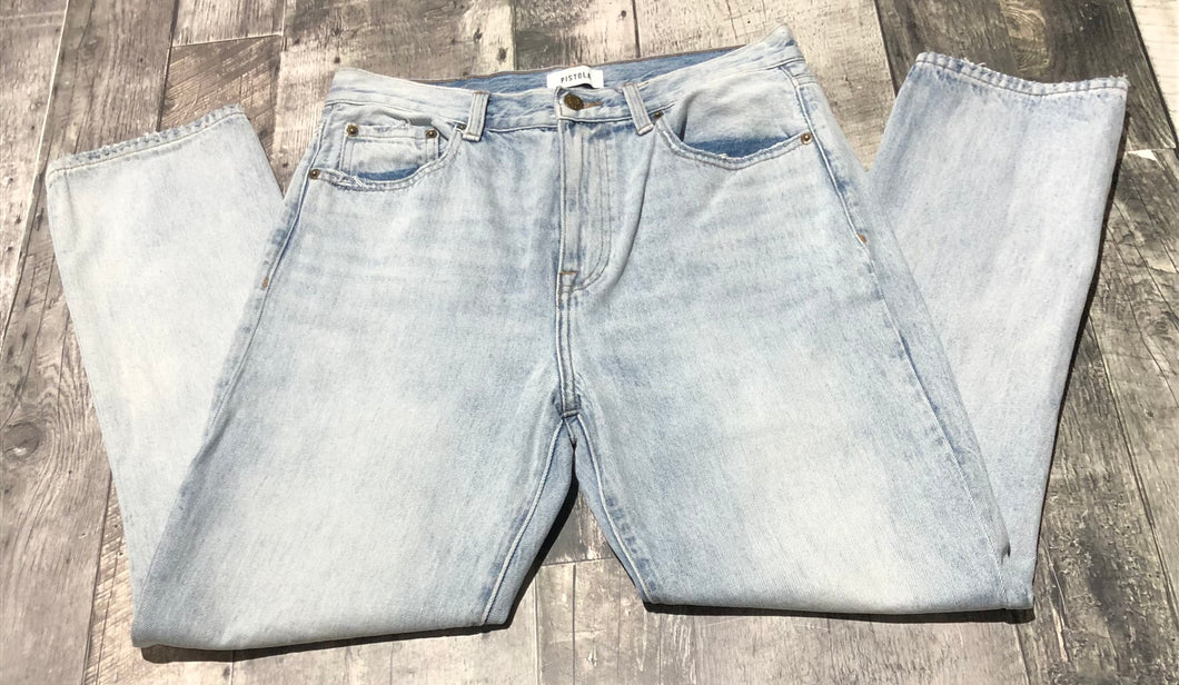 Pistola light blue boyfriend fit straight leg jeans - Hers size 29