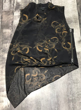 Load image into Gallery viewer, All Saints black/yellow tank blouse - Hers size 6
