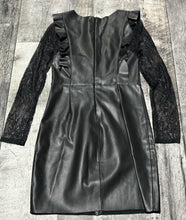 Load image into Gallery viewer, Zara black fake leather dress - Hers size XS
