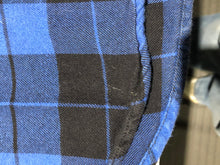 Load image into Gallery viewer, Wilfred Free black/blue button up plaid shirt - Hers size 1
